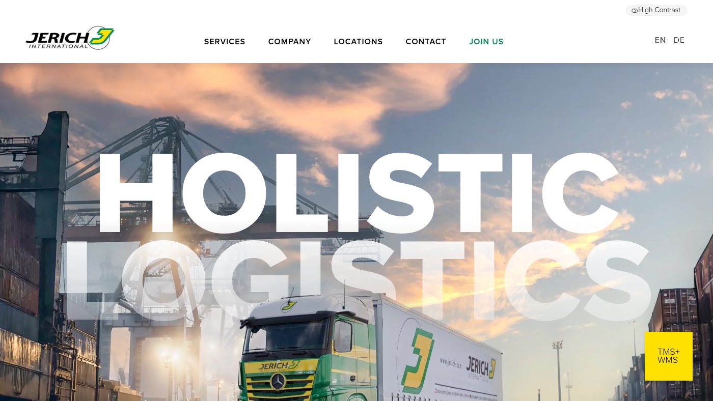 The home page of jerich.com