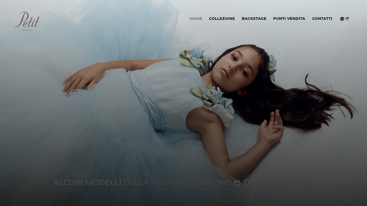 The home page of petit.it