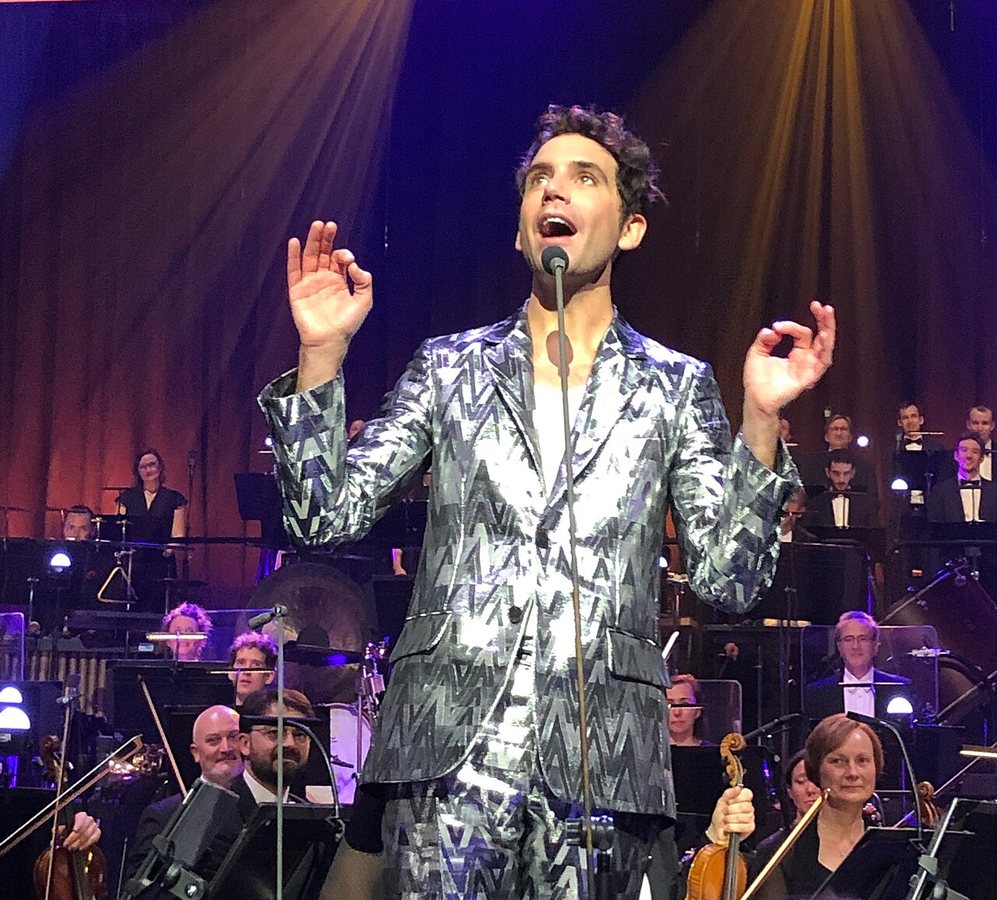 Mika ve Philharmonie de Paris v říjnu 2021