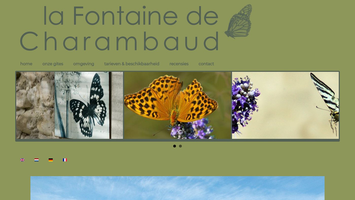 The home page of charambaud.com