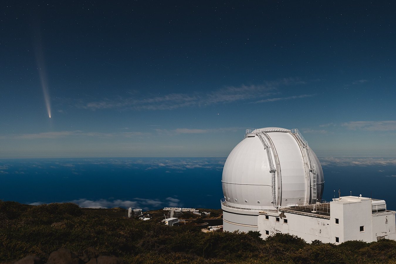 Prima cometa per il detective dell’universo oscuro