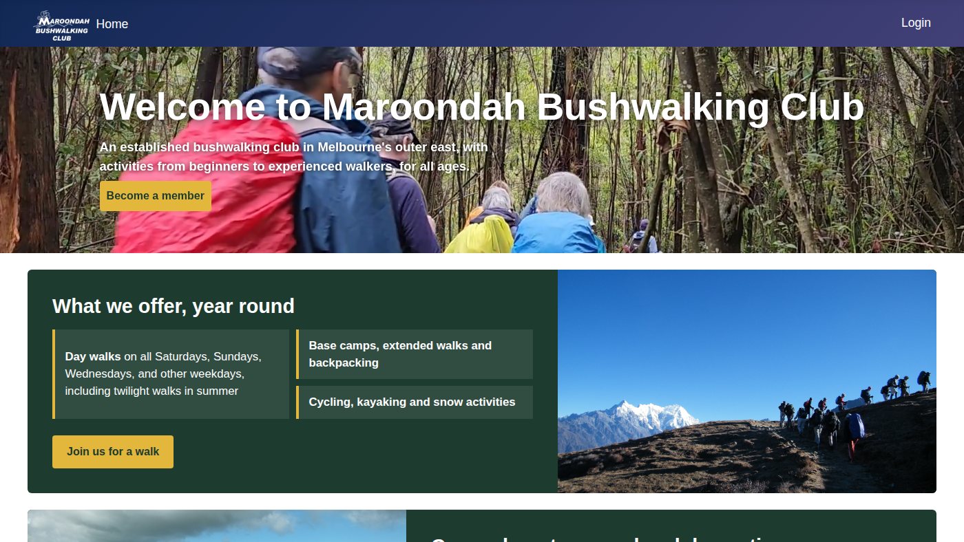 The home page of mbwc.org.au