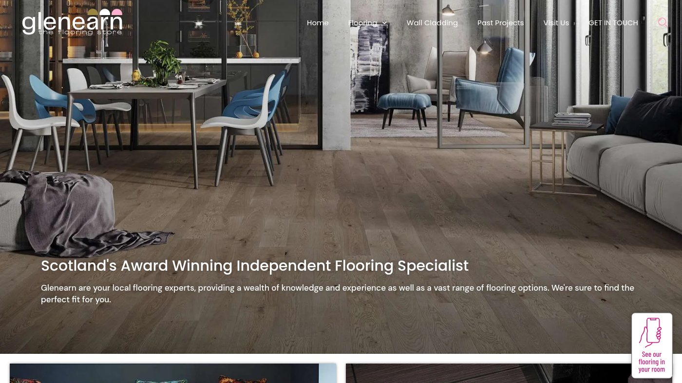 The home page of glenearn.co.uk