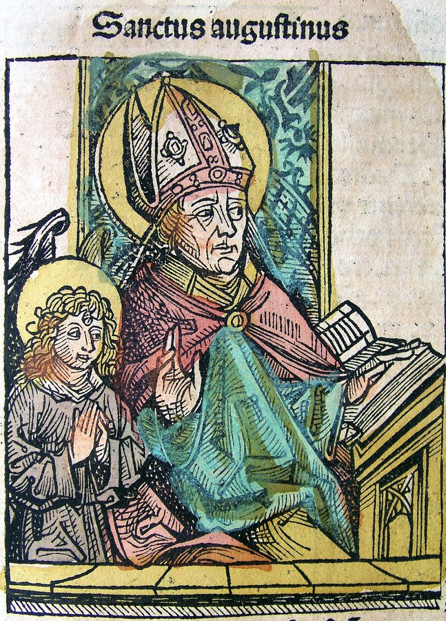 Saint Augustine in the Nuremberg Chronicle