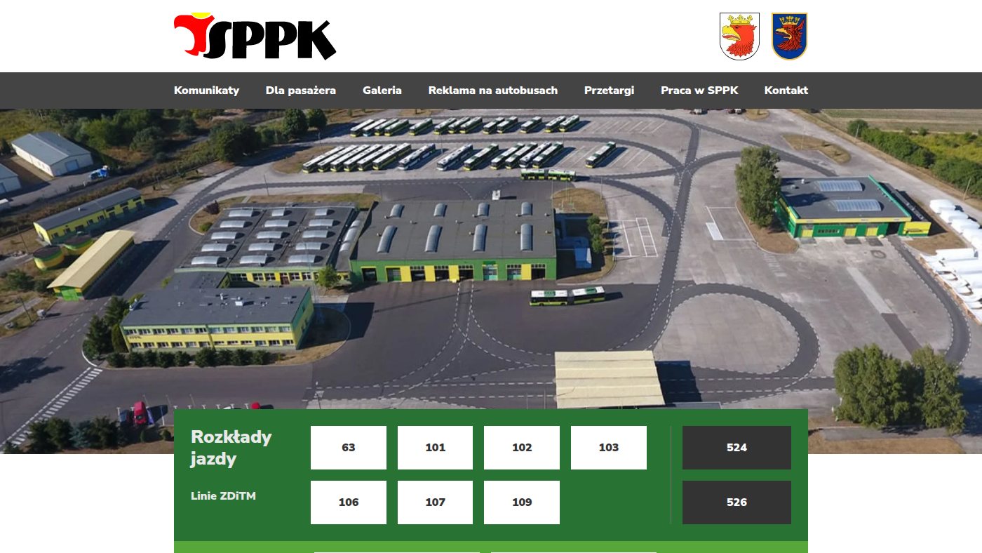 The home page of sppk.pl
