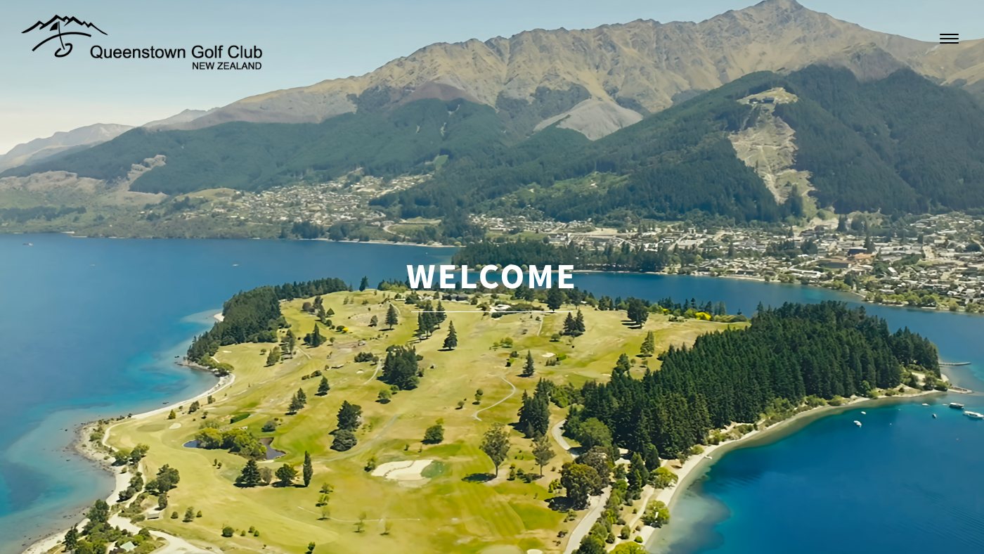 The home page of queenstowngolf.co.nz