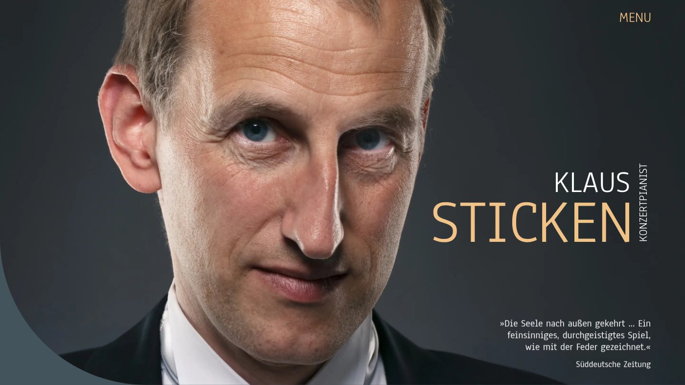 The home page of klaus-sticken.de