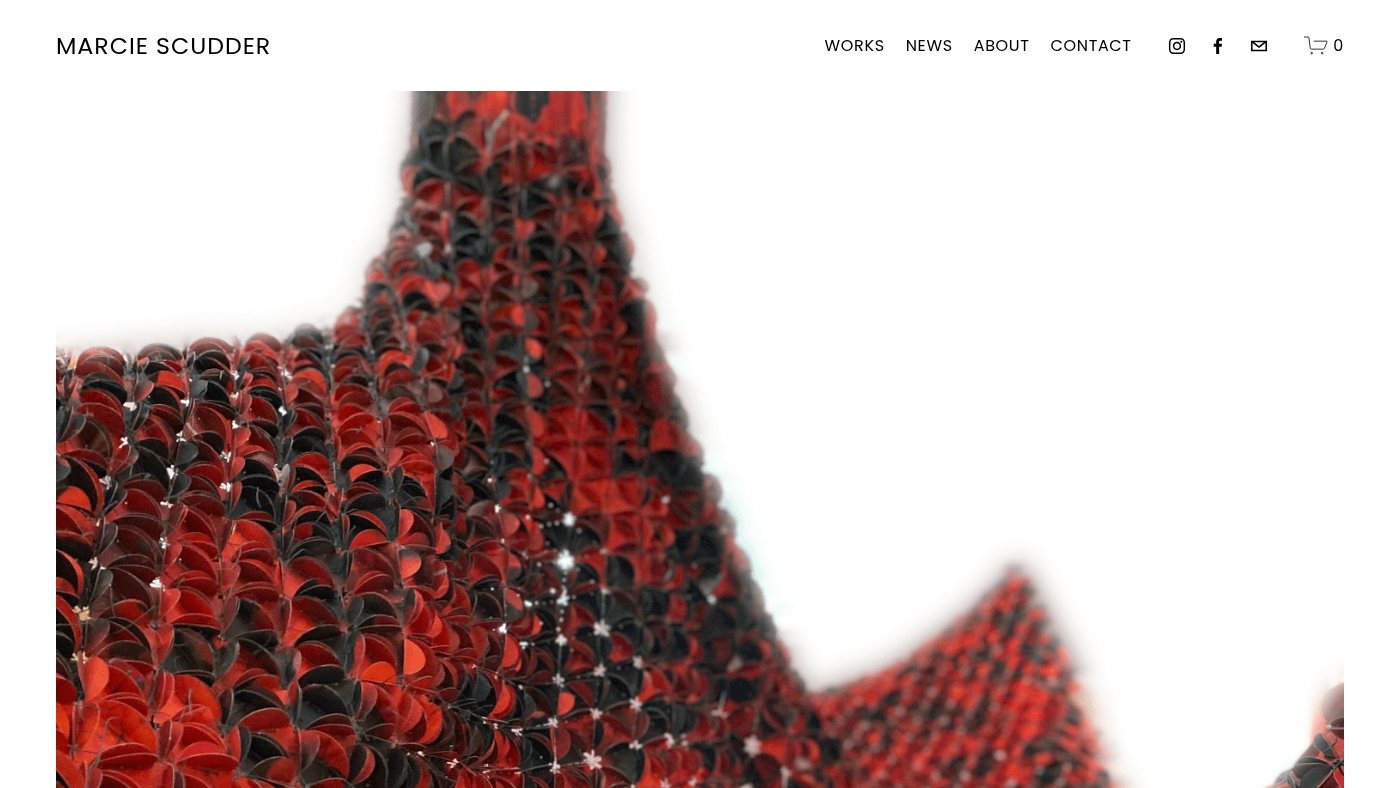 The home page of marciescudder.com