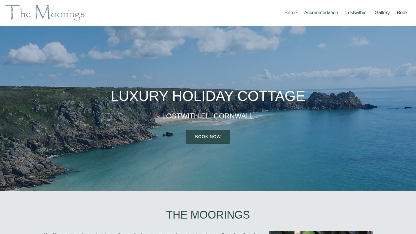 The home page of holiday-cottage-lostwithiel.co.uk