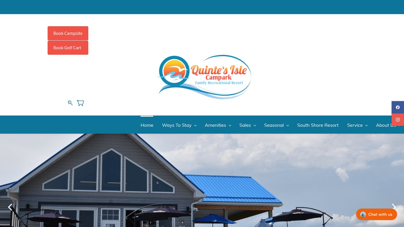 The home page of qicampark.com