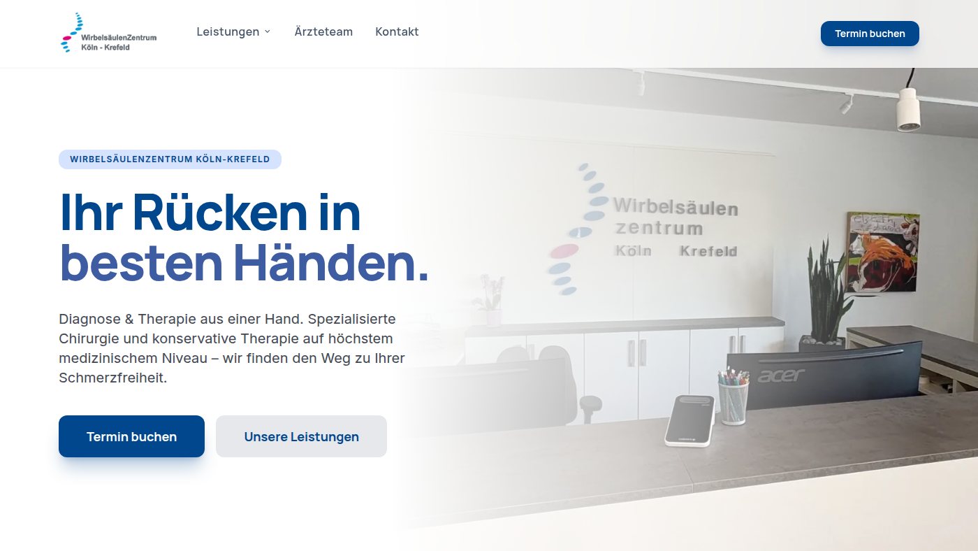 The home page of wzkk.de