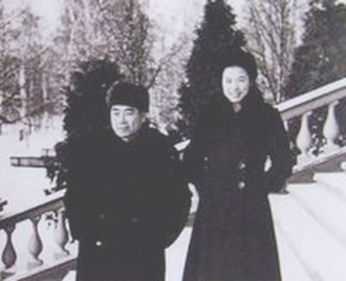 Zhou Enlai und Sun Weishi in Moskau, 1939