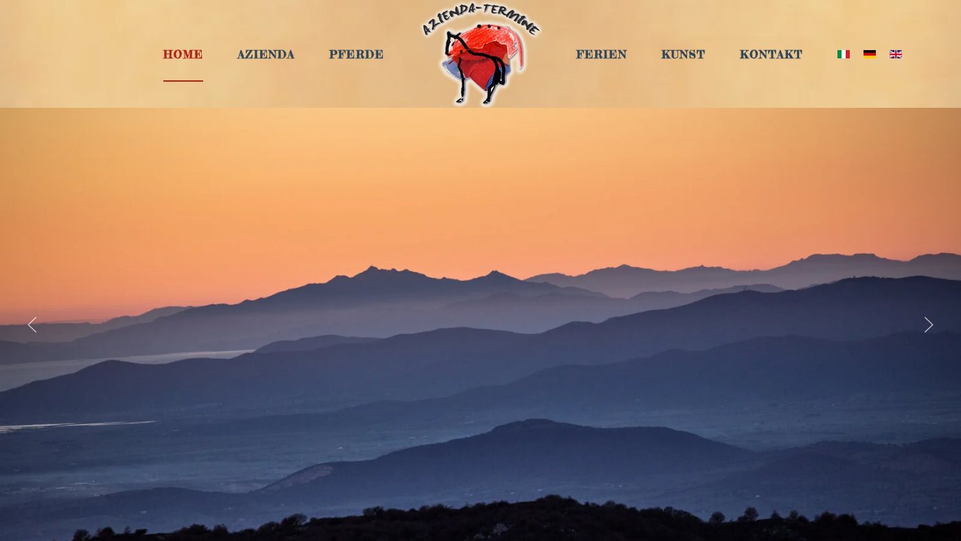 The home page of azienda-termine.com