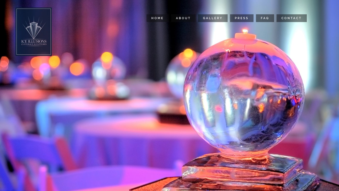 The home page of iceillusions.com