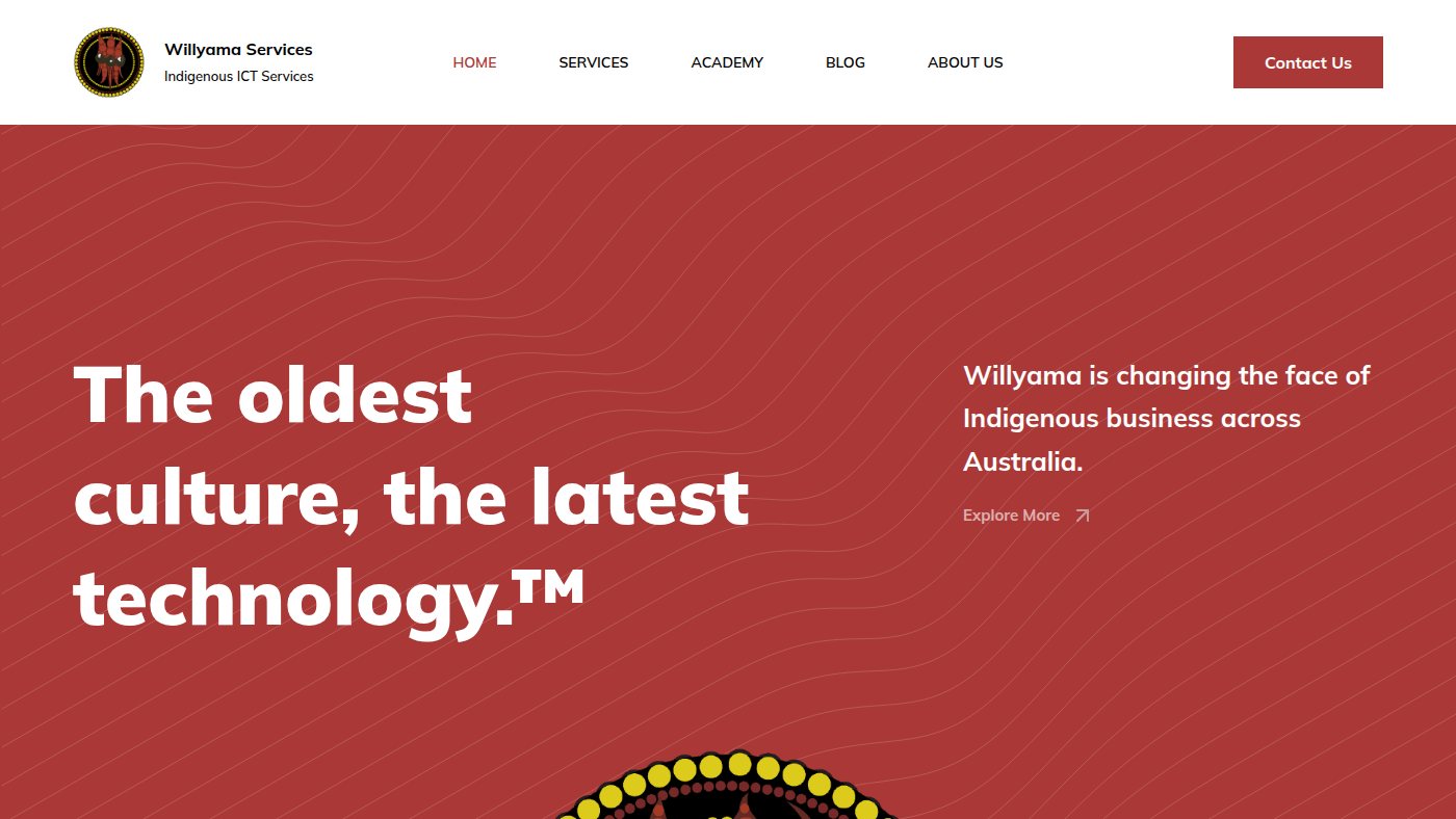 The home page of willyama.com.au