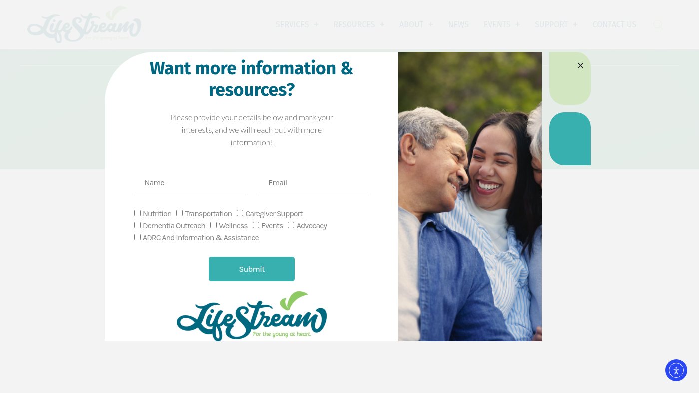 The home page of lifestreaminc.org