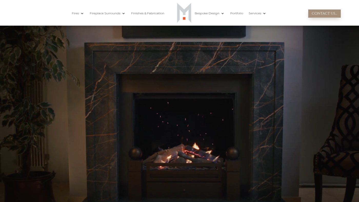 The home page of marblehill.co.uk