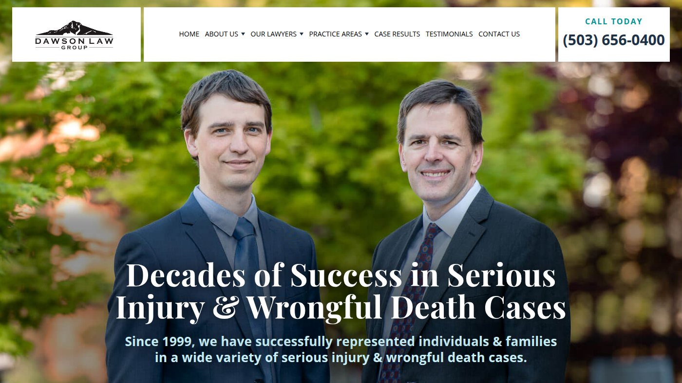 The home page of dawlaw.net