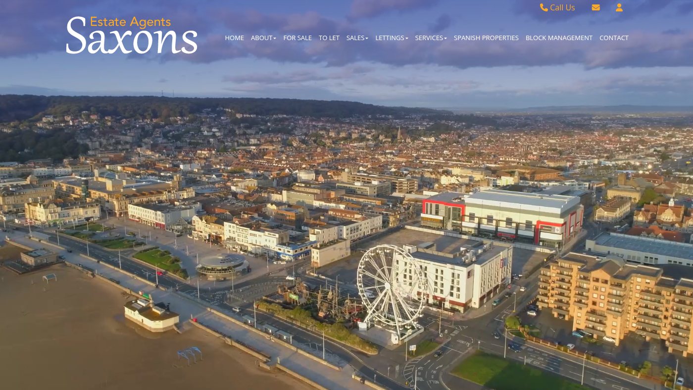 The home page of saxonswsm.co.uk