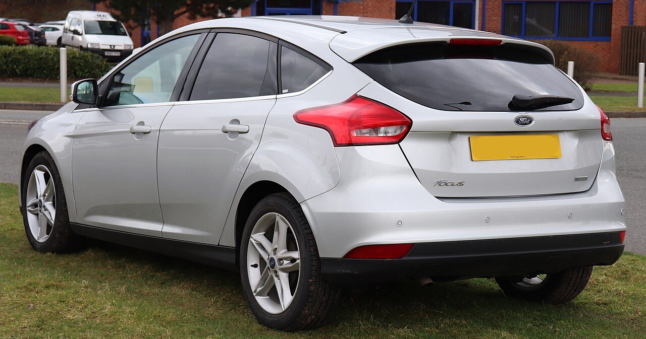 Ford Focus Zetec Edition 1.0 de 2017, vista trasera