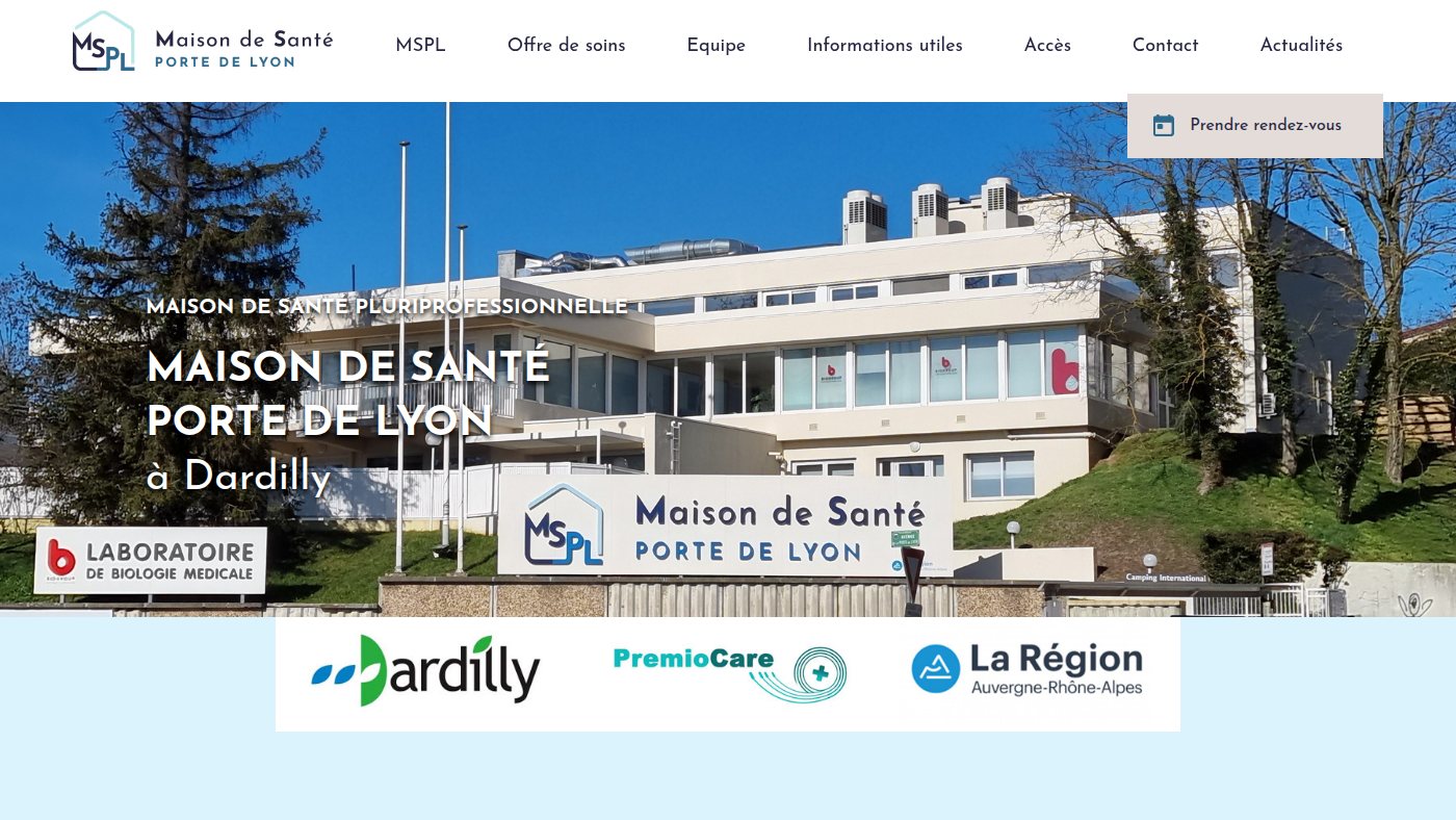 The home page of mspl-dardilly.fr