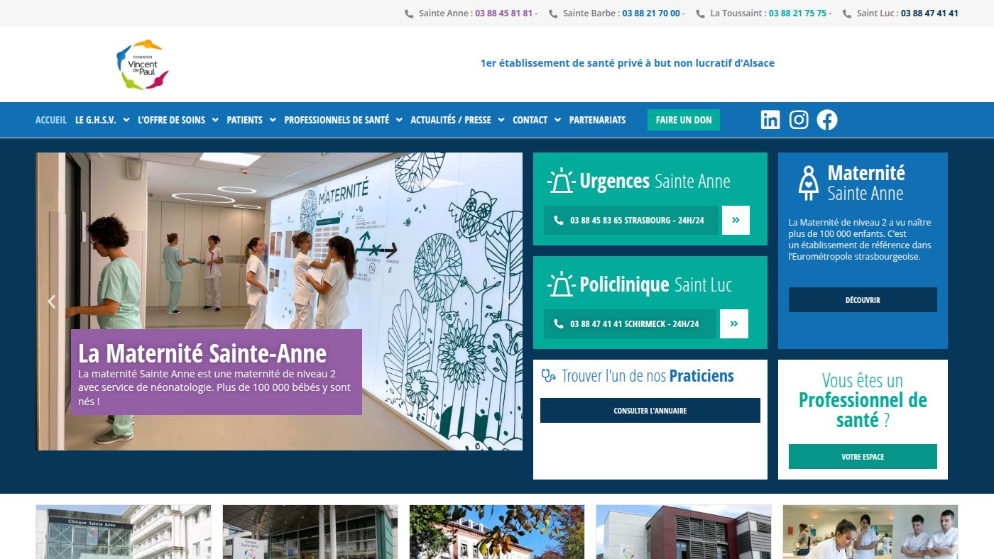 The home page of ghsv.org