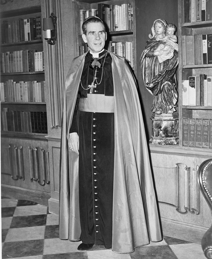 Famed radio and TV priest Fulton Sheen is beatified in St. Louis, putting him a step from sainthood