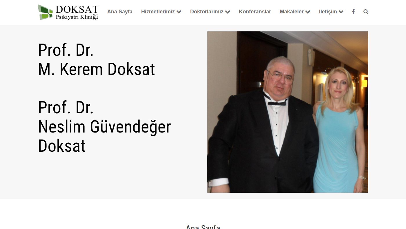 The home page of doksat.com