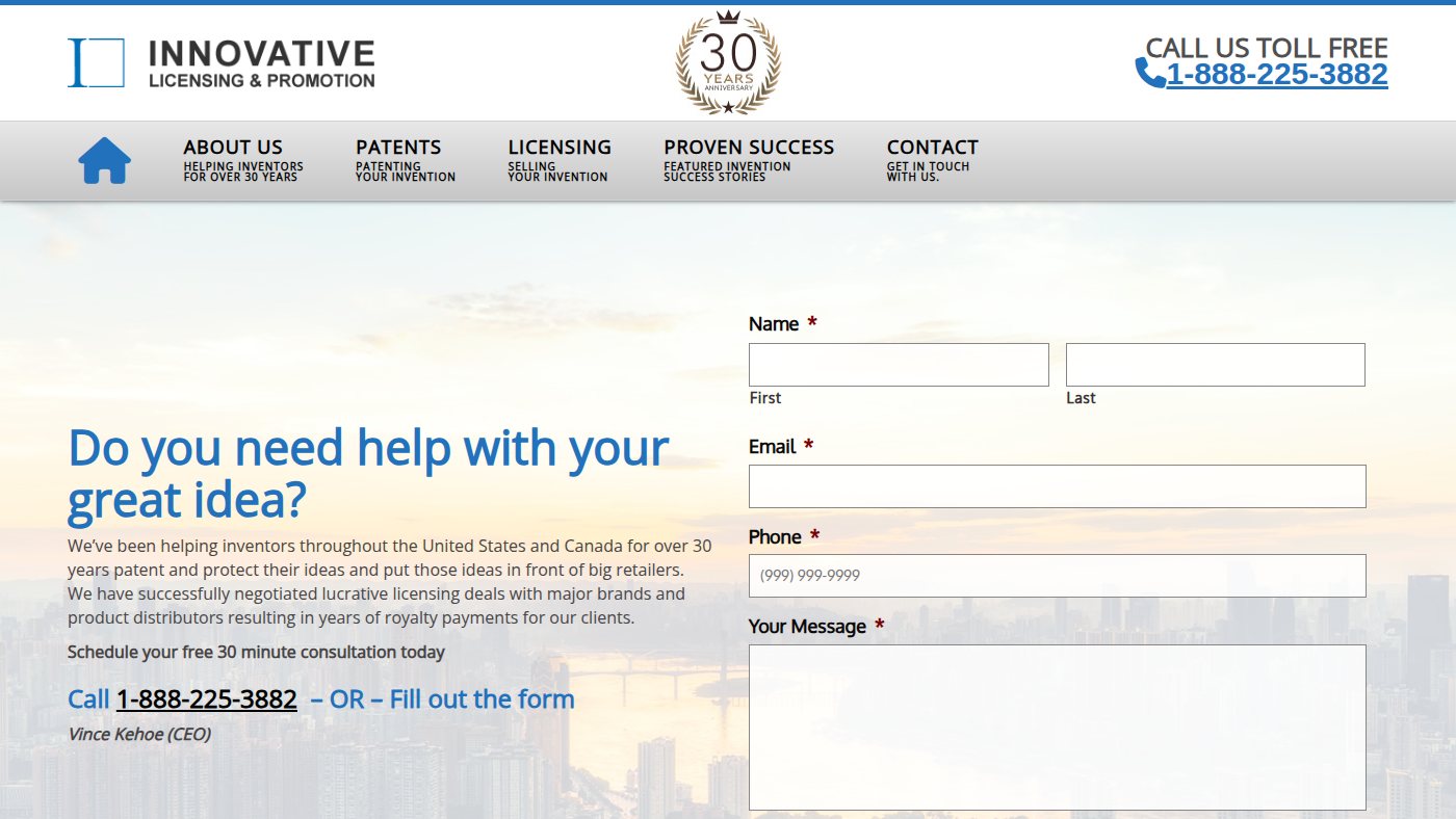 The home page of 2innovative.net