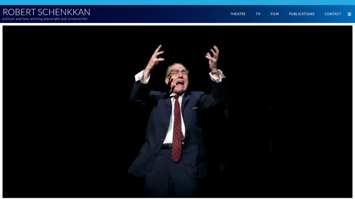 The home page of robertschenkkan.com