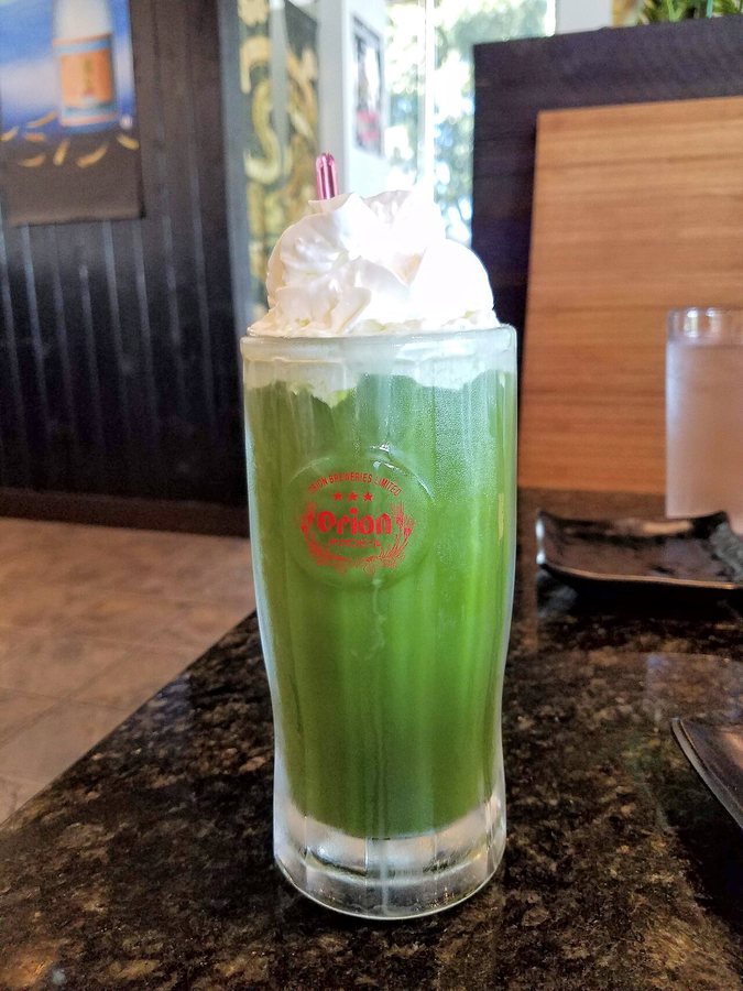 Matcha nitro en infusion à froid, 2019