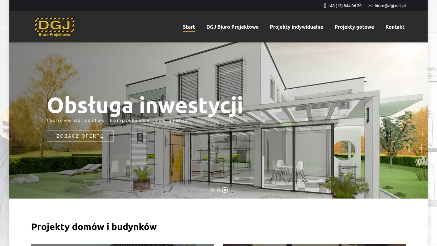 The home page of dgj.net.pl
