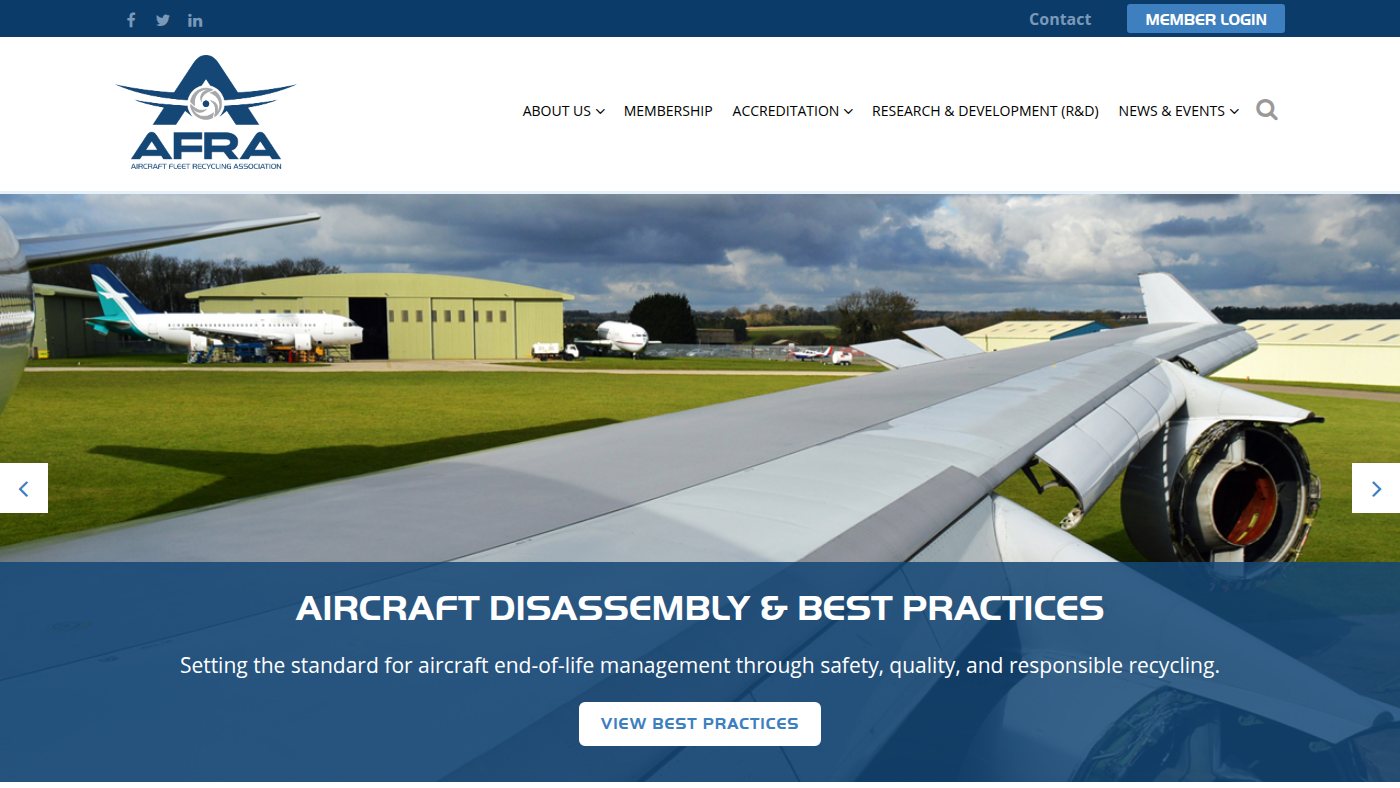 The home page of afraassociation.org
