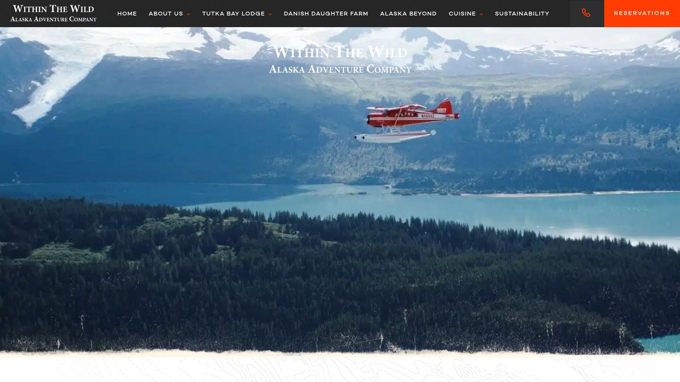 The home page of withinthewild.com