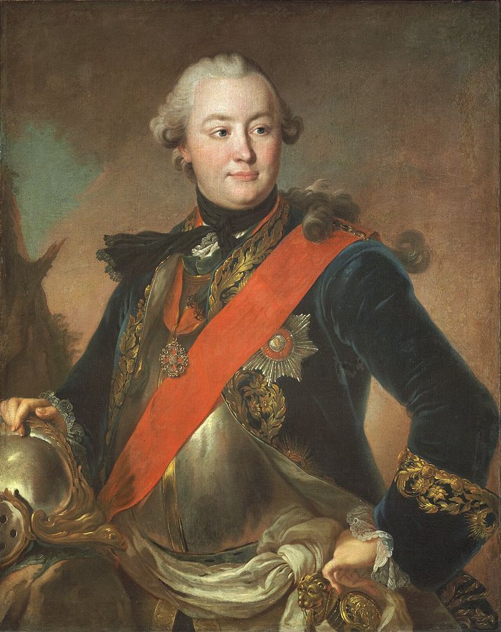 Count Grigory Orlov painted by Fyodor Rokotov, c. 1762–63