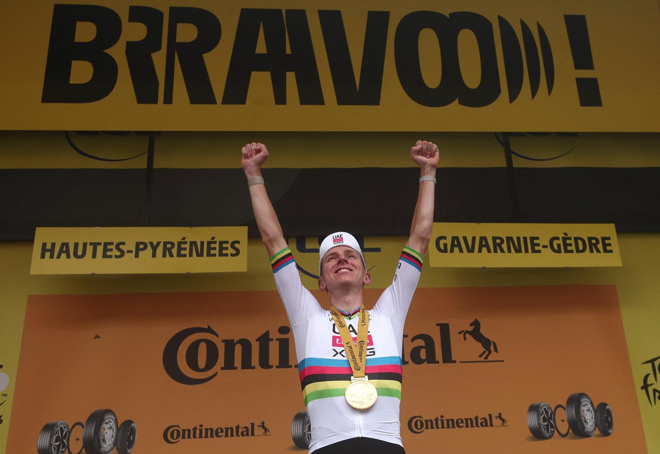 Tour de France : Pogacar récupère le maillot jaune, Vingegaard déjà distancé... Le classement général après la sixième étape