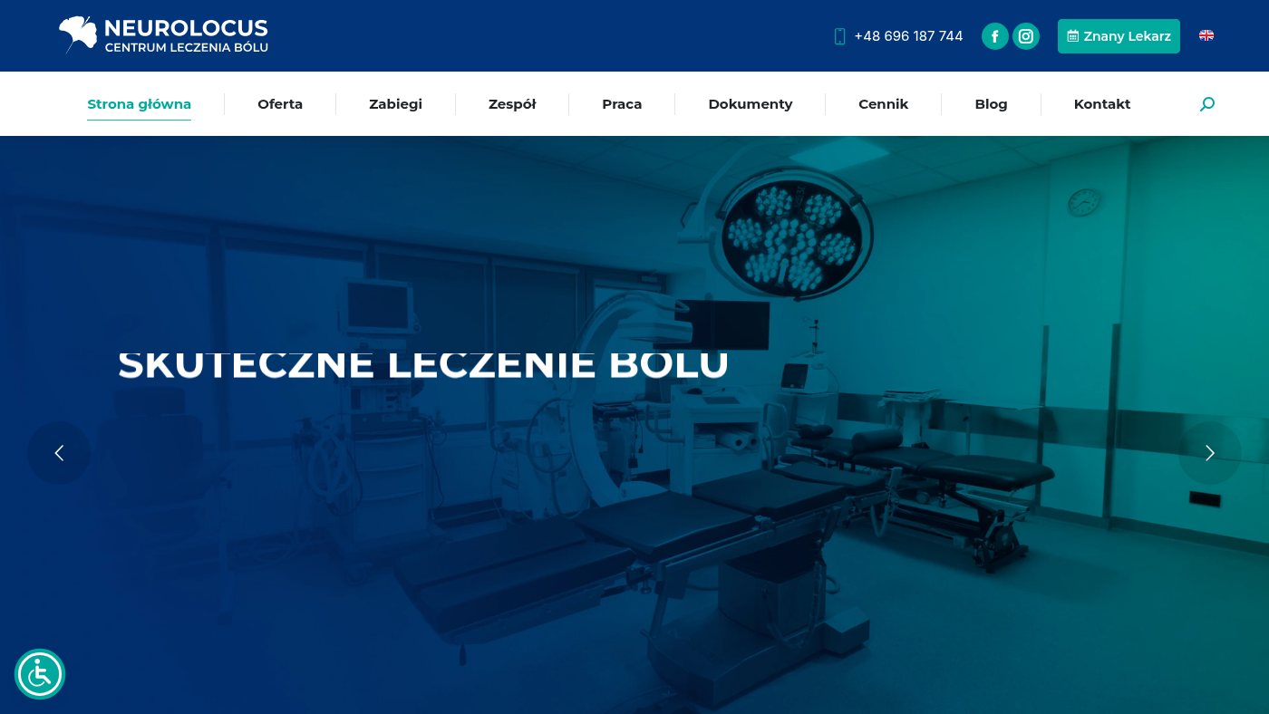 The home page of neurolocus.pl