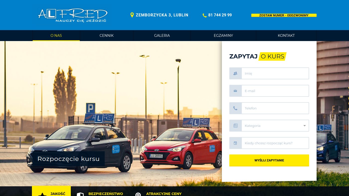 The home page of alfred.lublin.pl