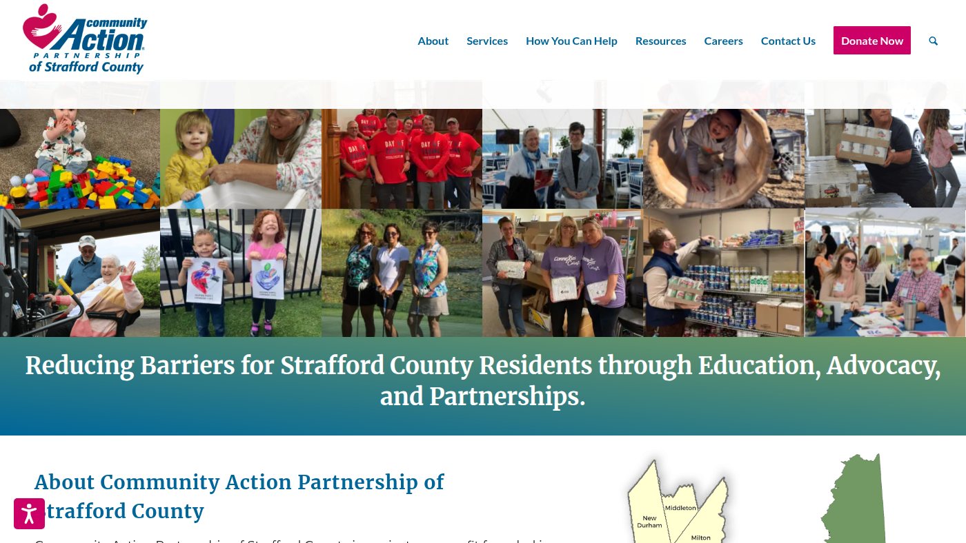 The home page of straffordcap.org
