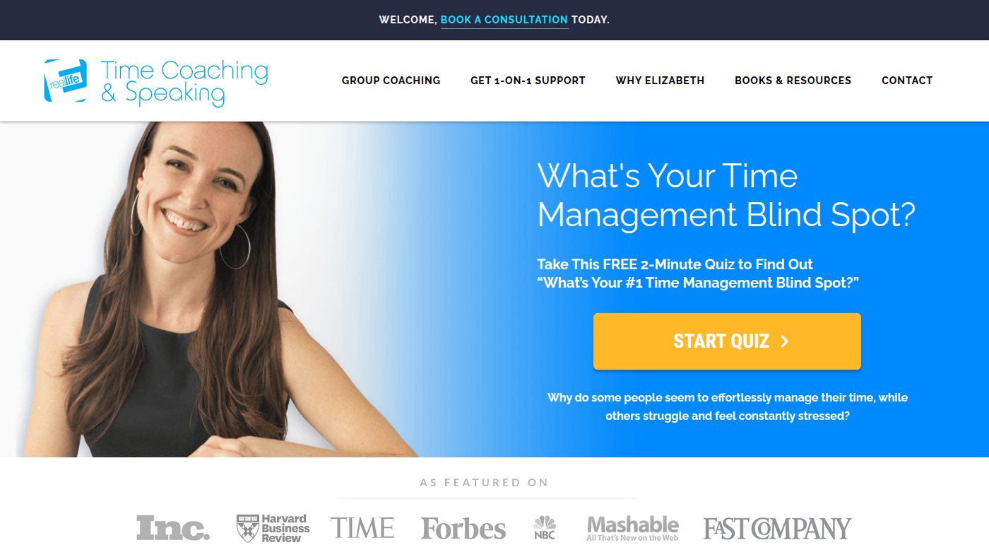 The home page of reallifee.com