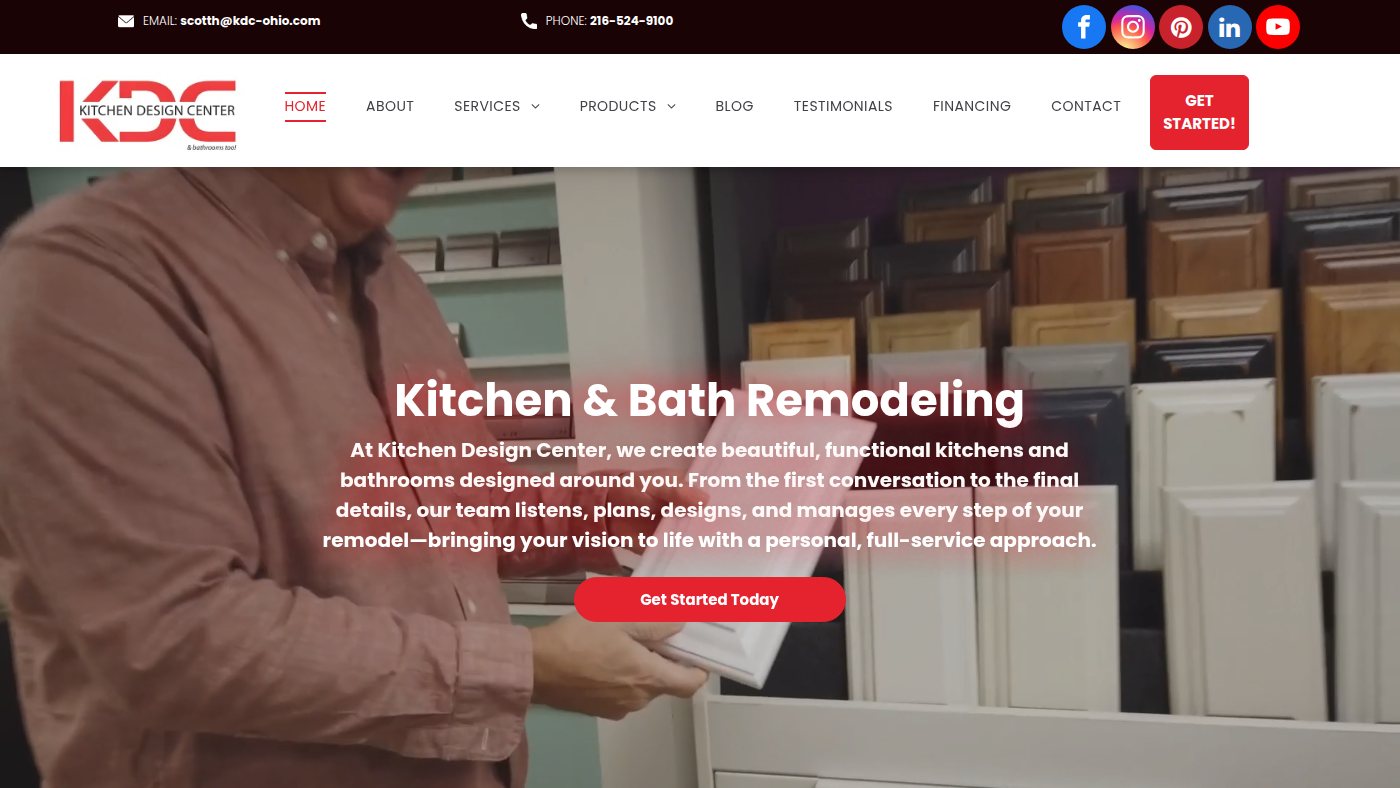 The home page of kdc-ohio.com