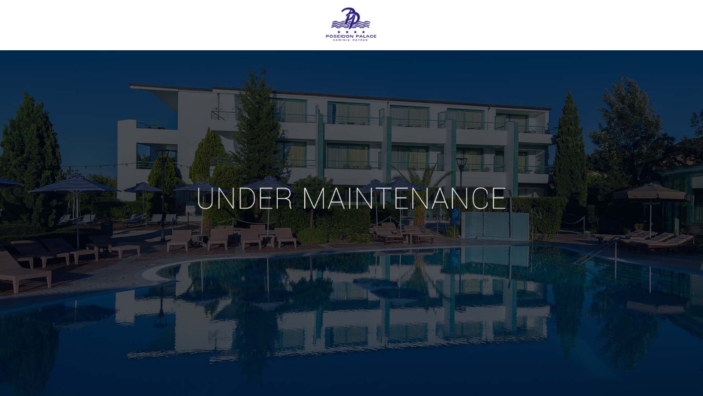 The home page of poseidon-palace.poseidon-hotels.gr