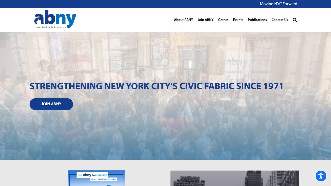 The home page of abny.org