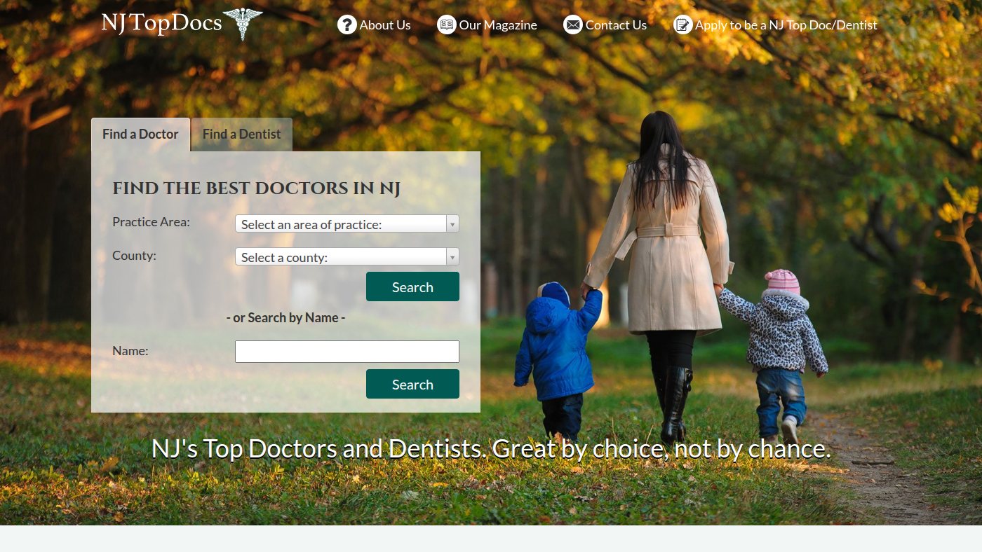 The home page of njtopdocs.com