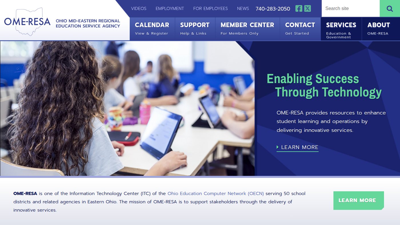 The home page of omeresa.net