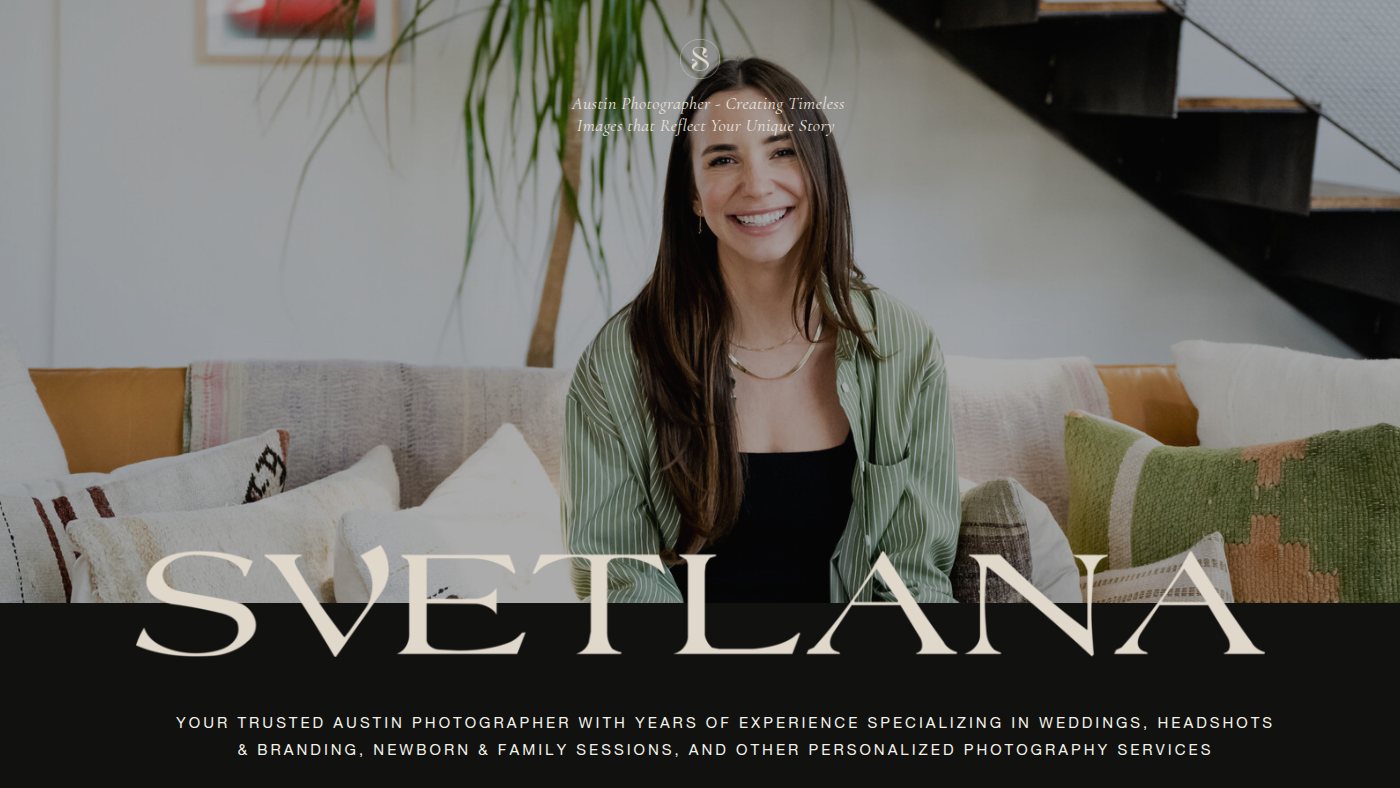 The home page of lanafoto.com