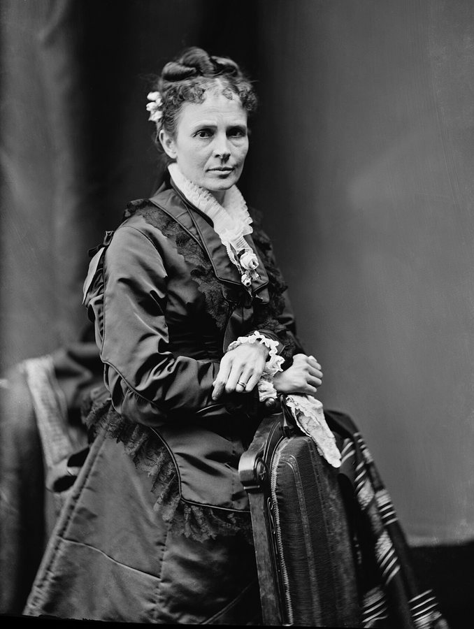 Lucretia Garfield w latach 70. XIX wieku