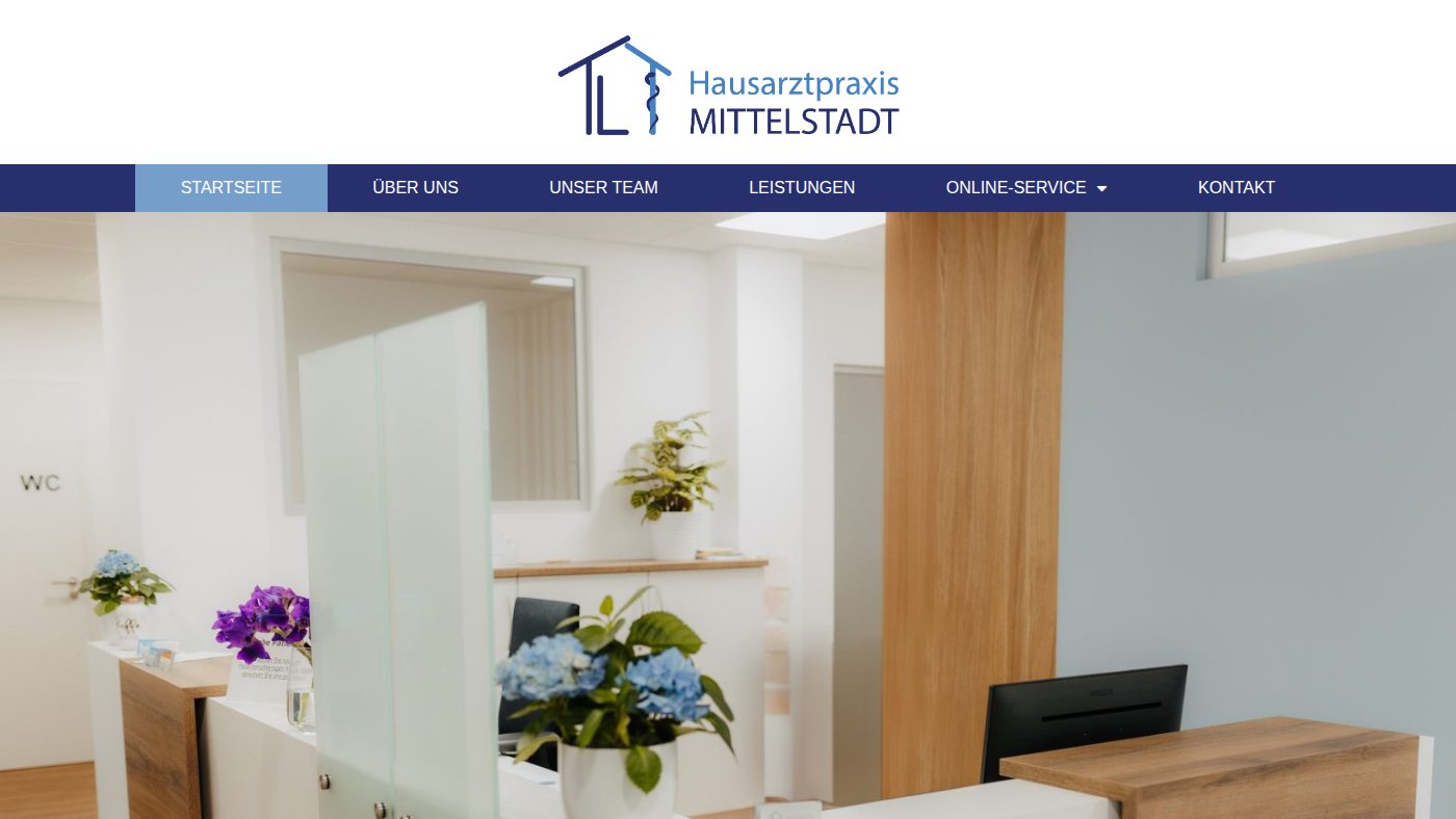 The home page of hausarztpraxis-mittelstadt.de