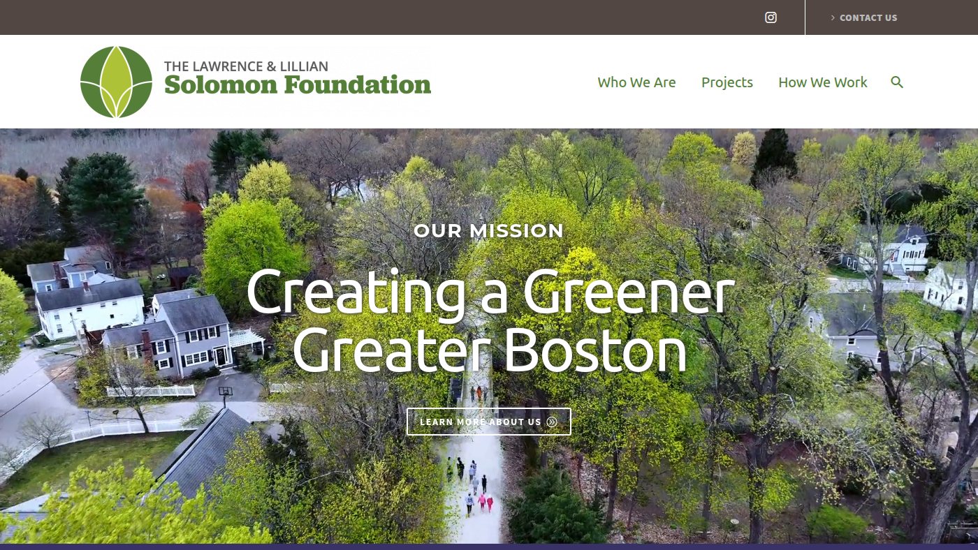 The home page of solomonfoundation.org