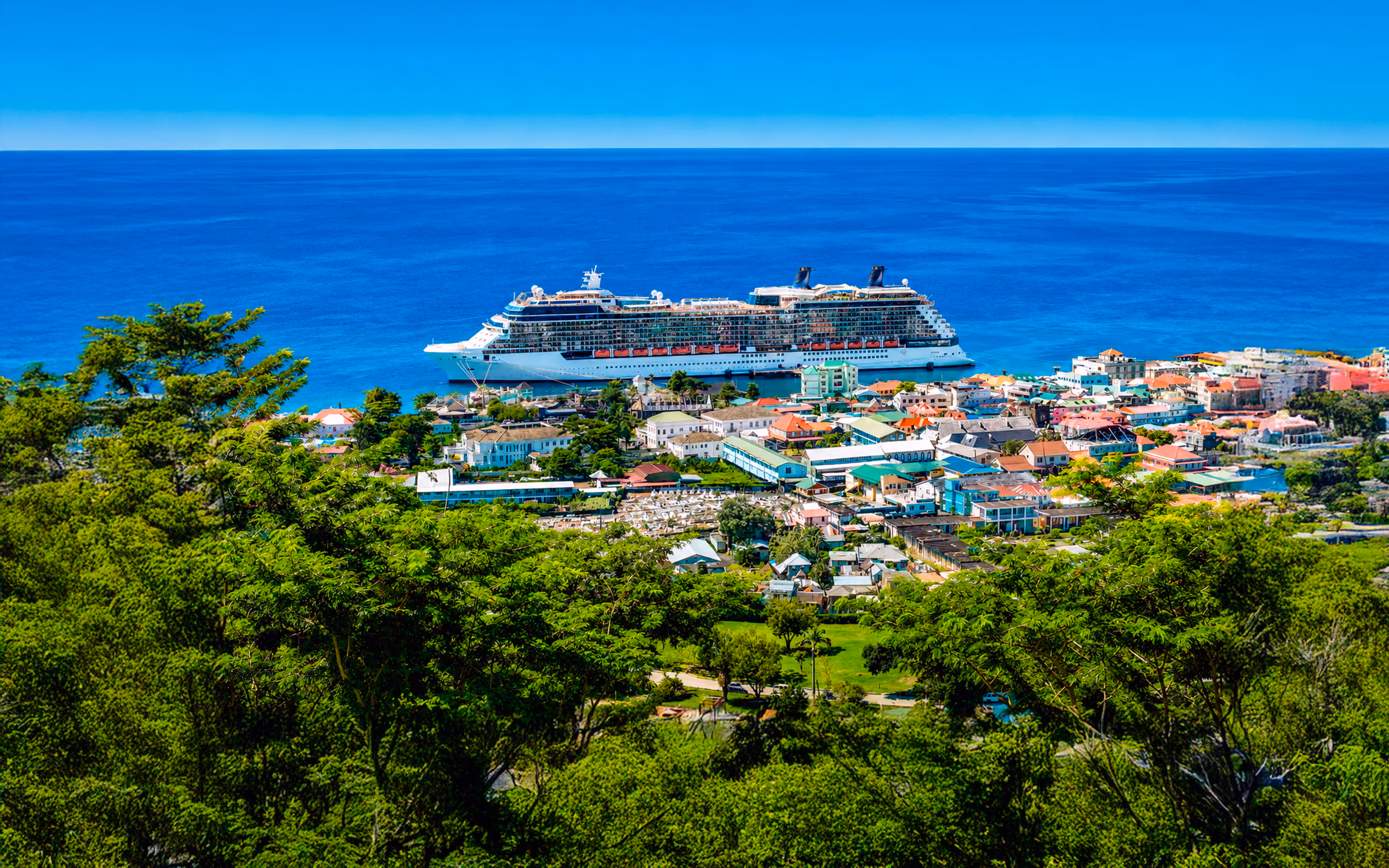 Dominica from above